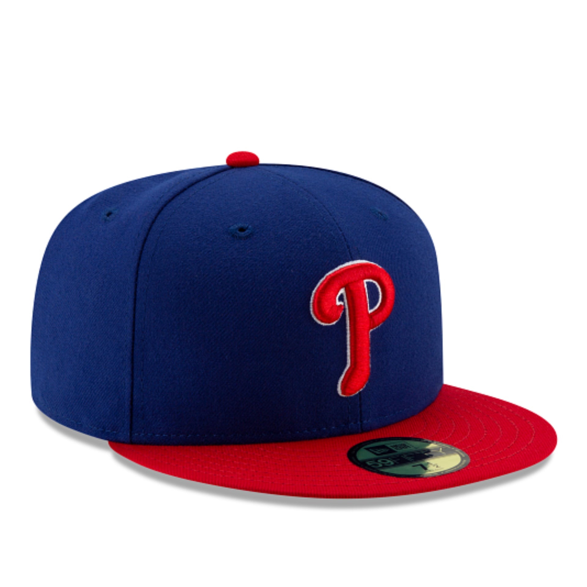 New Era Philadelphia Phillies Royal Red 59FIFTY Fitted Hat front right view