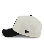 New Era Philadelphia Phillies Upside Down Chrome Black 9FORTY A-Frame Snapback Hat left side view