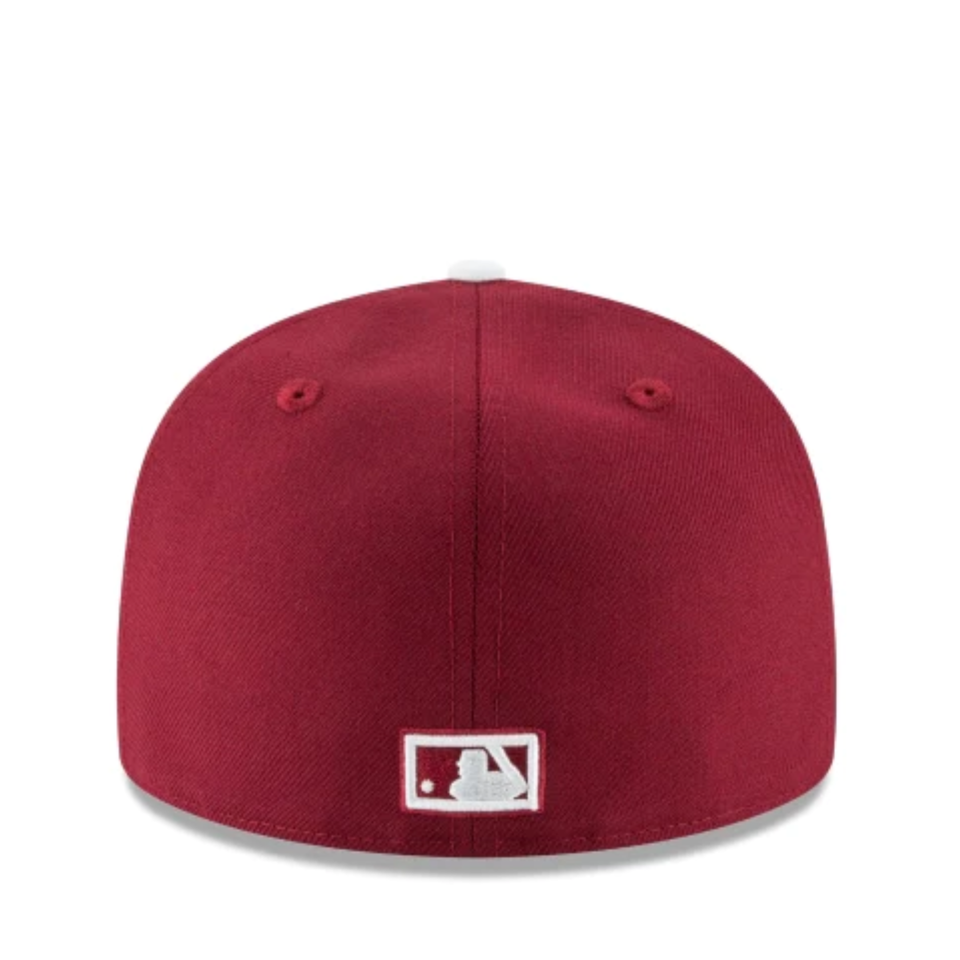 New Era Philadelphia Phillies Maroon 1970 Cooperstown 59FIFTY Hat back view