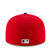 New Era Philadelphia Phillies Red 59FIFTY Fitted Hat back view