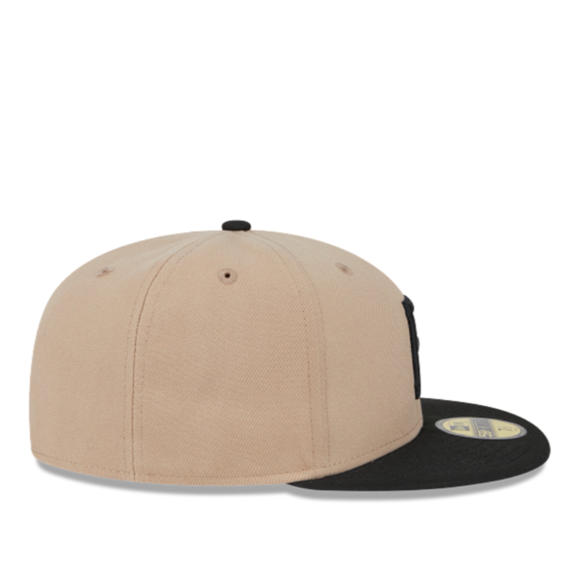 New Era Pittsburgh Pirates 59FIFTY Fitted Hat - Camel Black right side view
