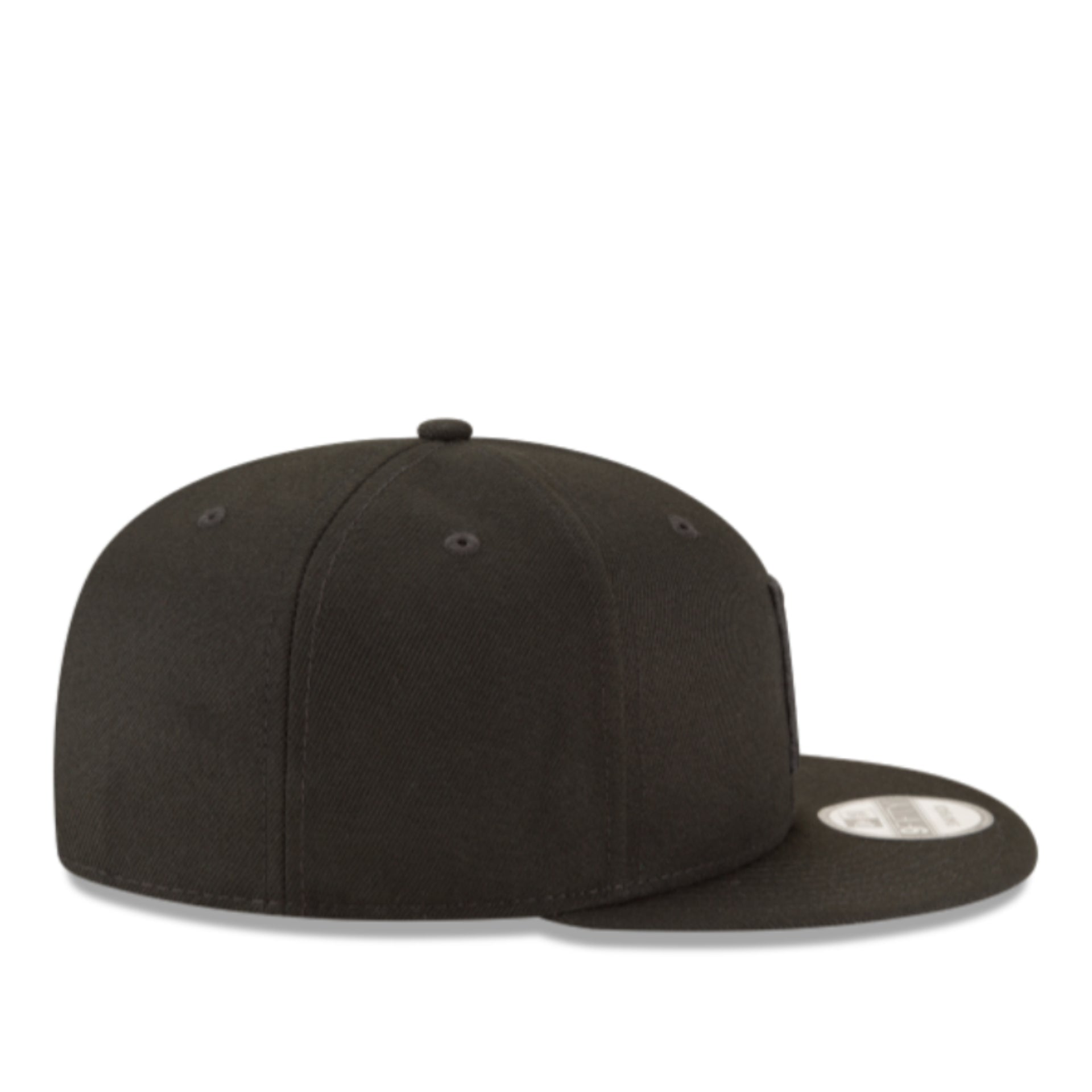 New Era Pittsburgh Pirates Black Out 9FIFTY Snapback Hat right side view