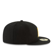 New Era Pittsburgh Pirates On-Field 59FIFTY Fitted Hat - Black right side view
