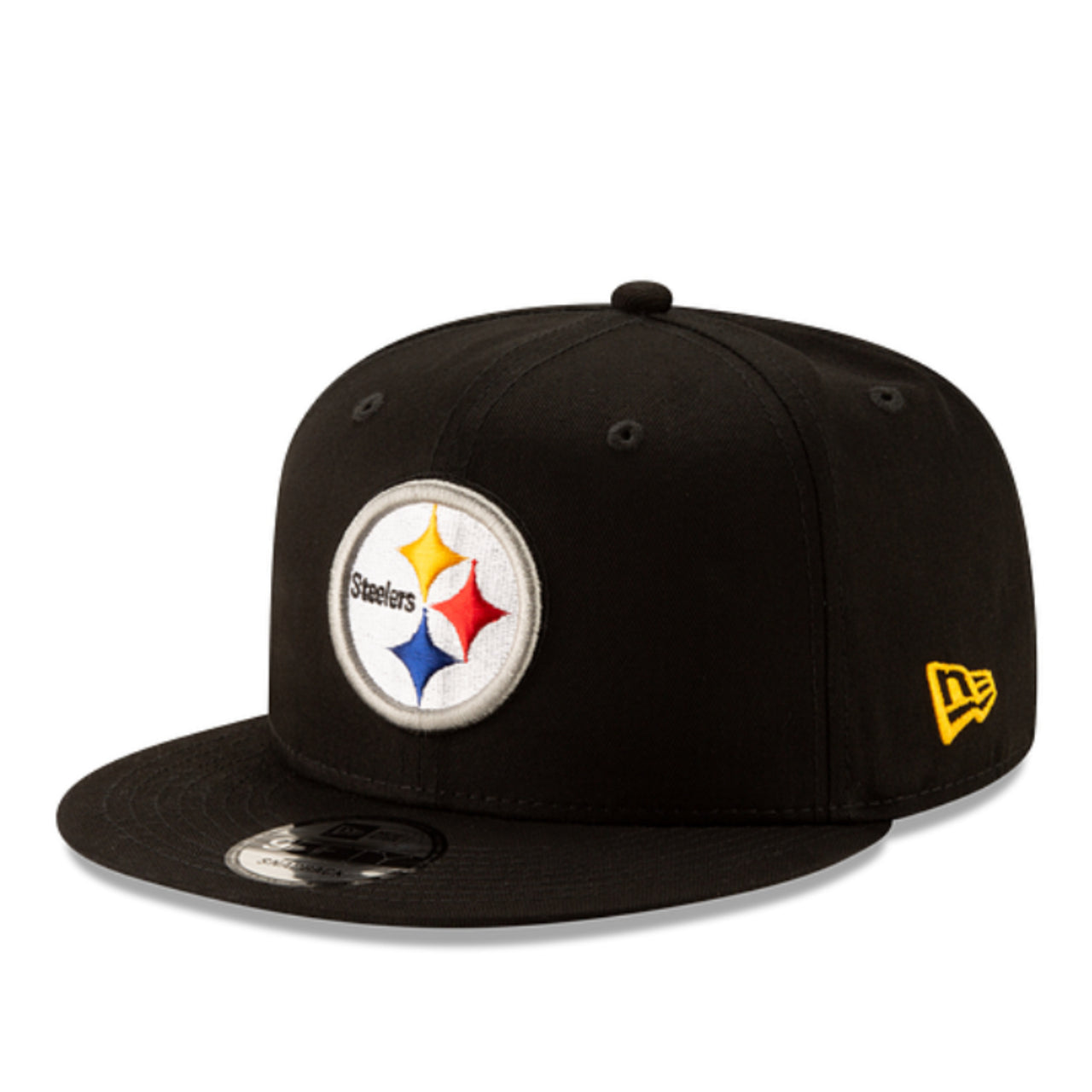 New Era NFL Pittsburgh Steelers Black 9FIFTY Snapback Hat