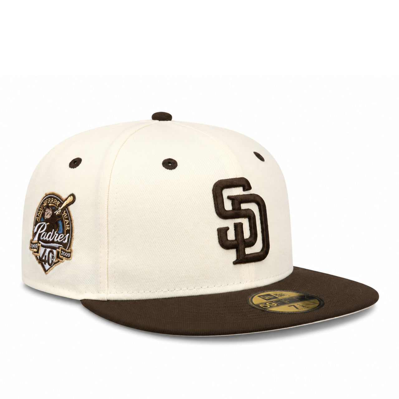 Baseball cap with SD logo on a white background