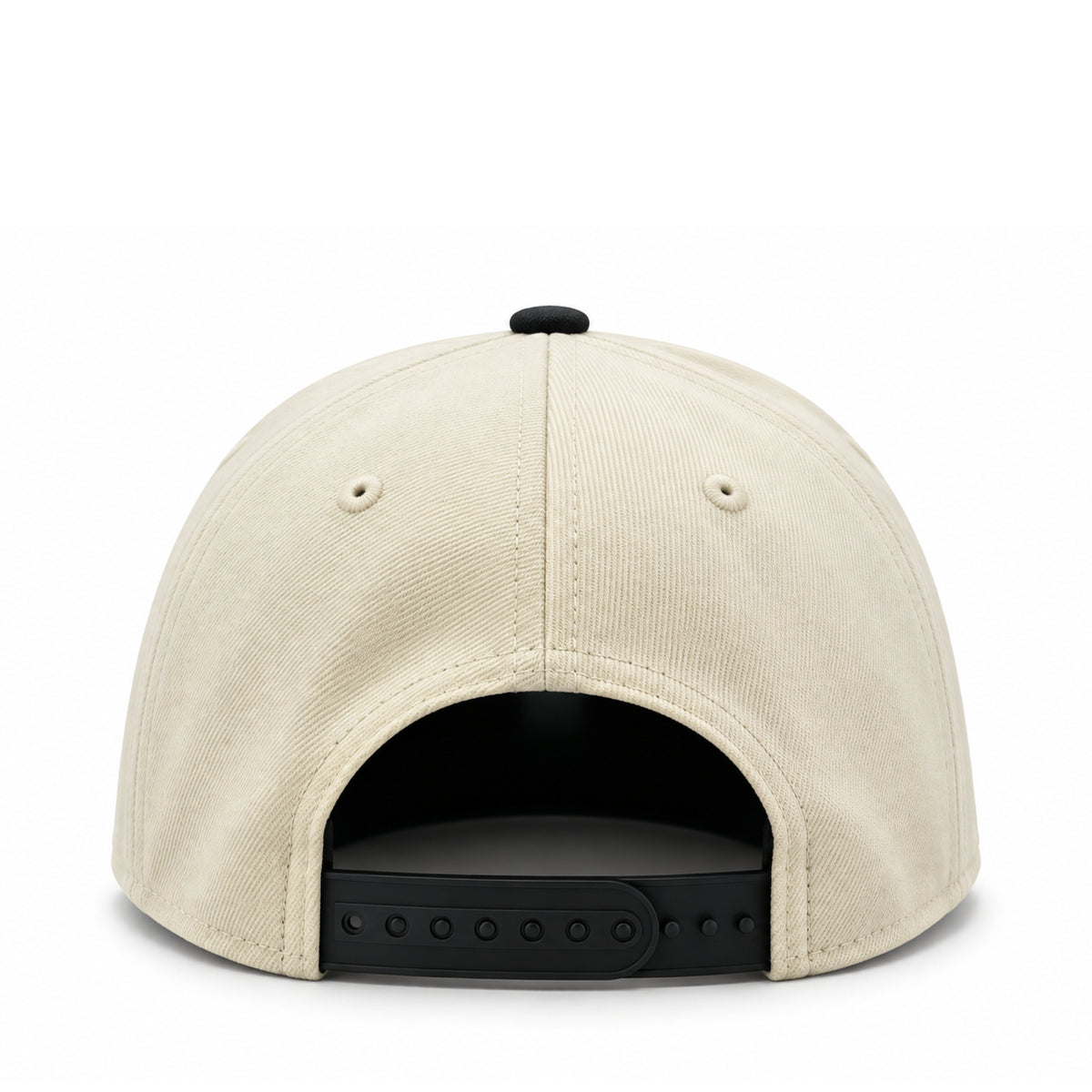 New Era San Diego Padres Chrome/Black 9FIFTY Snapback Hat back view