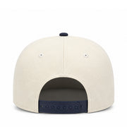 New Era San Diego Padres Chrome Navy 9FORTY A-Frame Snapback Hat back view