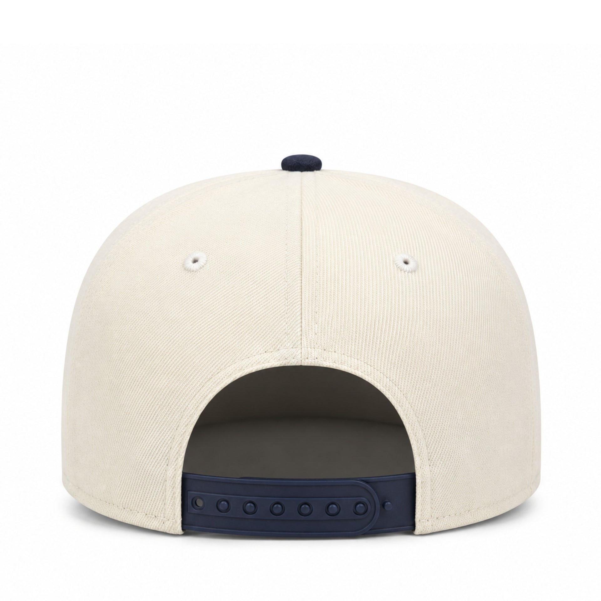 New Era San Diego Padres Chrome Navy 9FORTY A-Frame Snapback Hat back view