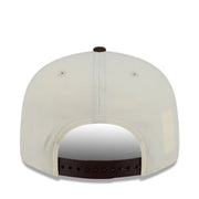 New Era San Diego Padres SD Localized 9FIFTY Snapback Hat - Chrome/Brown 2 Tone back view