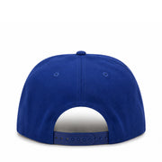 Back view of San Diego Padres Royal Blue 9FIFTY Snapback Hat with adjustable snapback closure