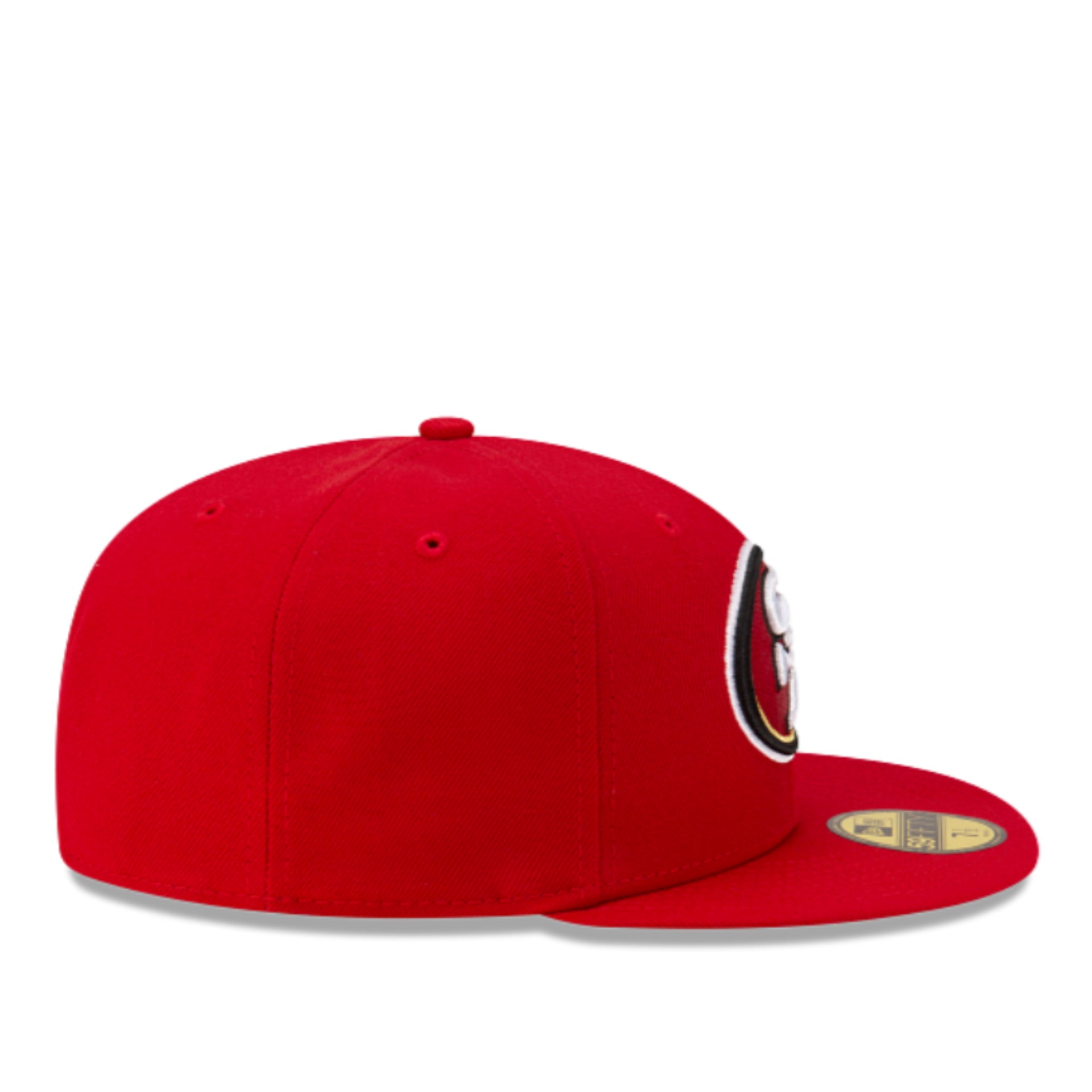 New Era San Francisco 49ers Red 59FIFTY Fitted Hat right side view