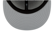 New Era San Francisco 49ers 59FIFTY Fitted Cap Black Red gray under visor view