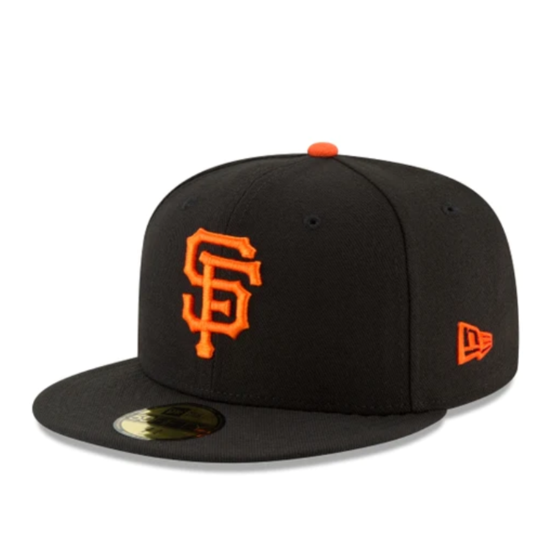 New Era San Francisco Giants SF Black 59FIFTY Fitted Cap
