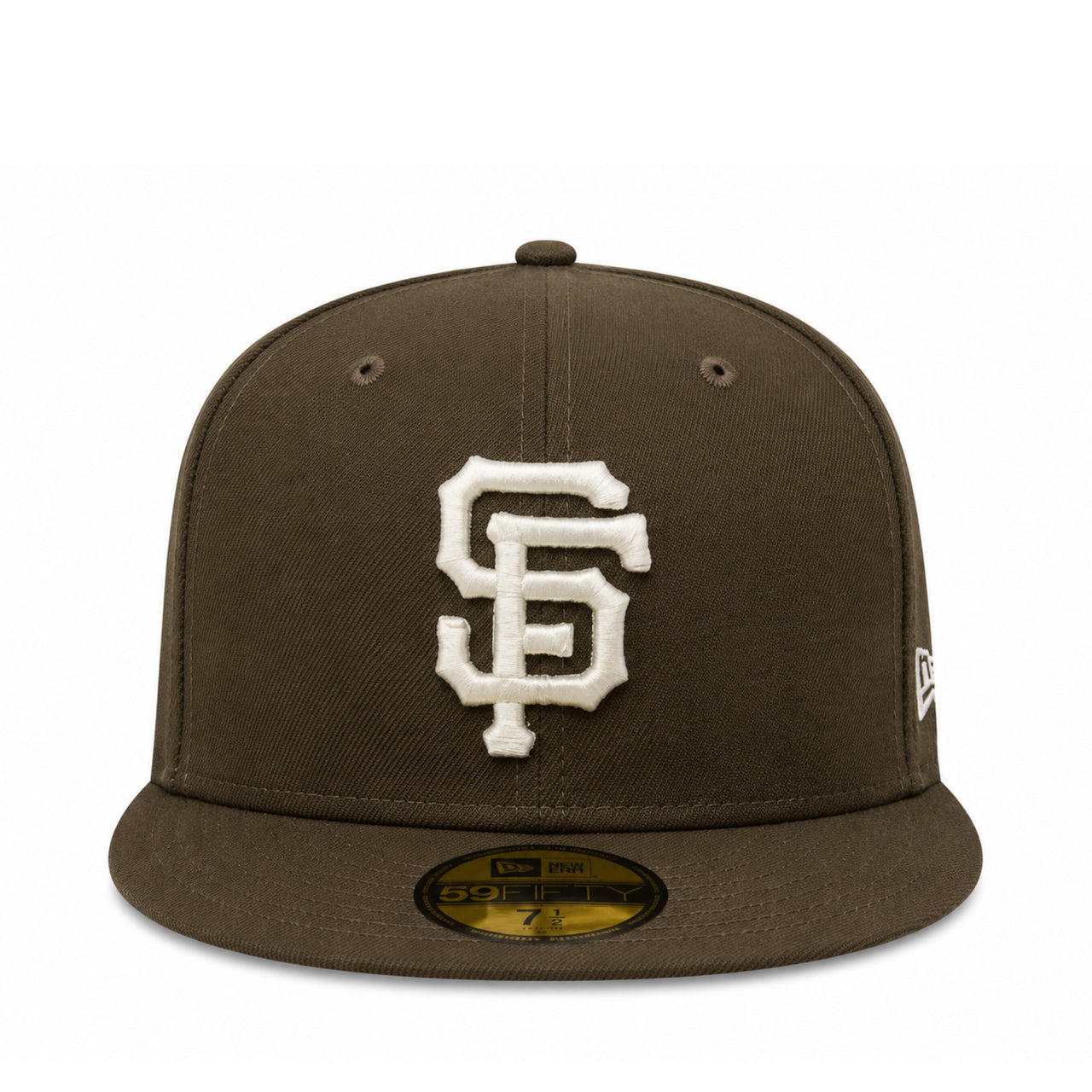 San Francisco Giants Walnut Brown 59FIFTY Fitted Hat front view