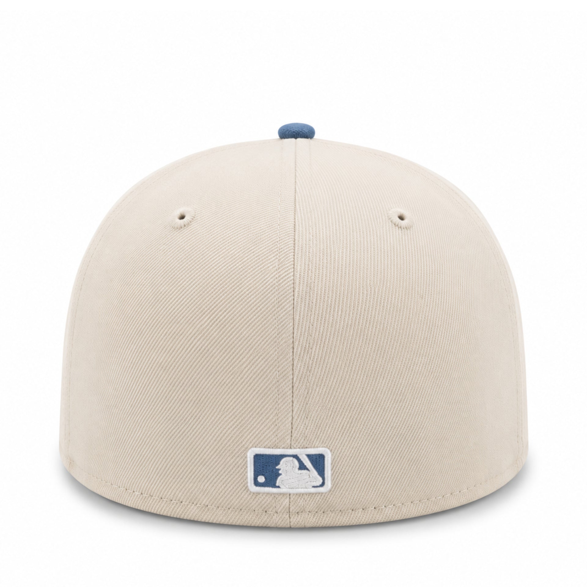 New Era Seattle Mariners Stone/Light Blue 59FIFTY Fitted Hat back view