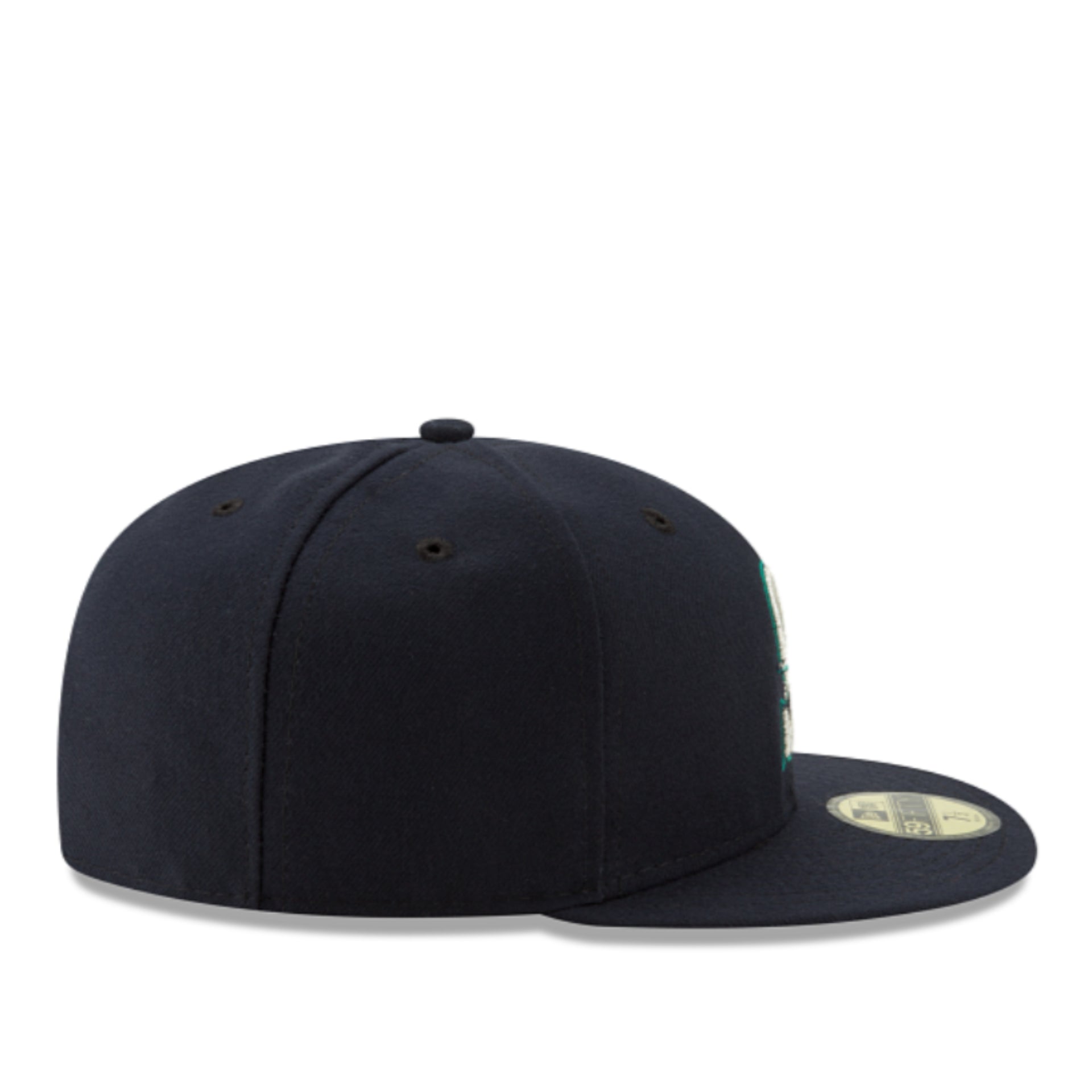 New Era Seattle Mariners Navy Authentic Collection 59FIFTY Fitted Hat right side view
