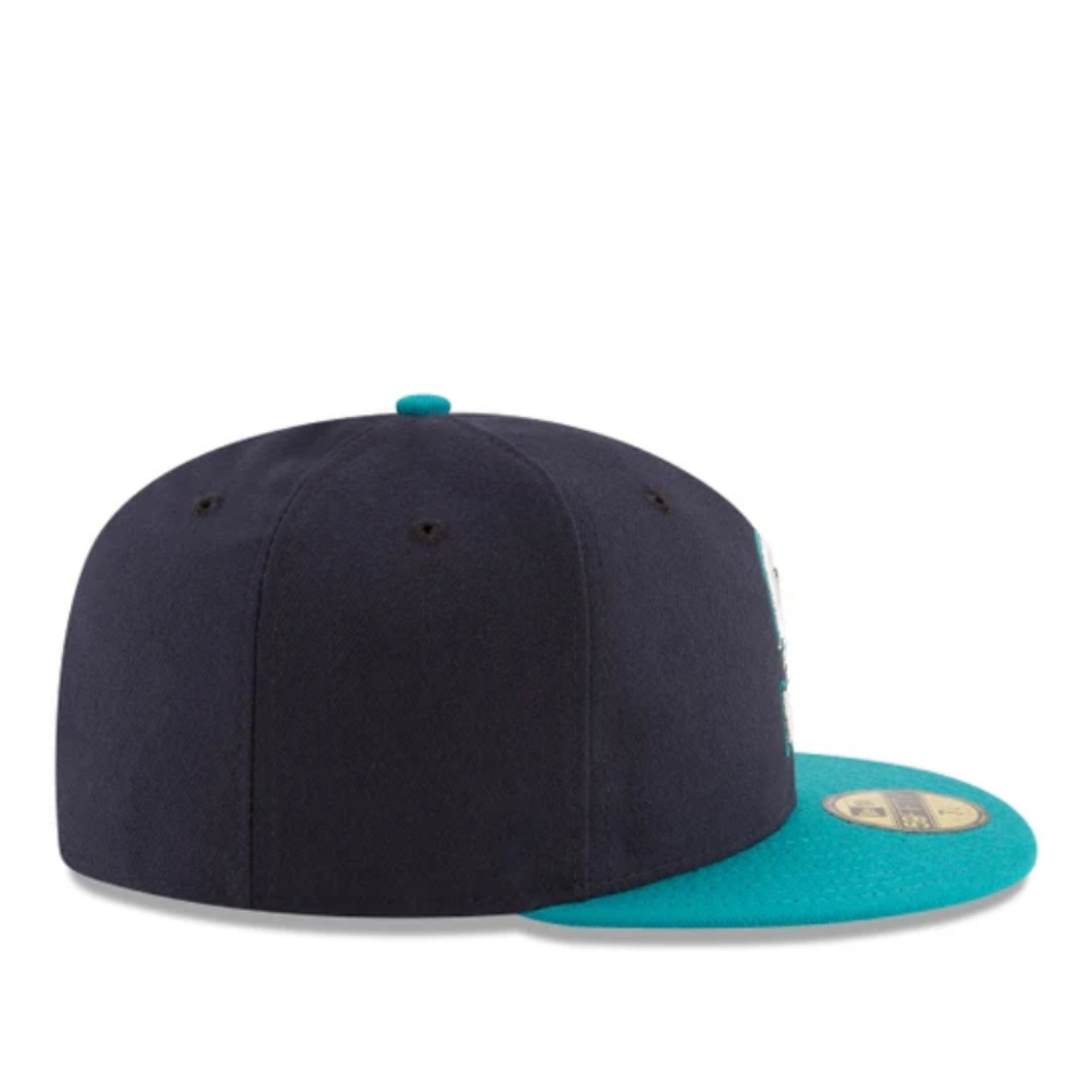 New Era Seattle Mariners 59FIFTY Fitted Cap Navy Teal right side view