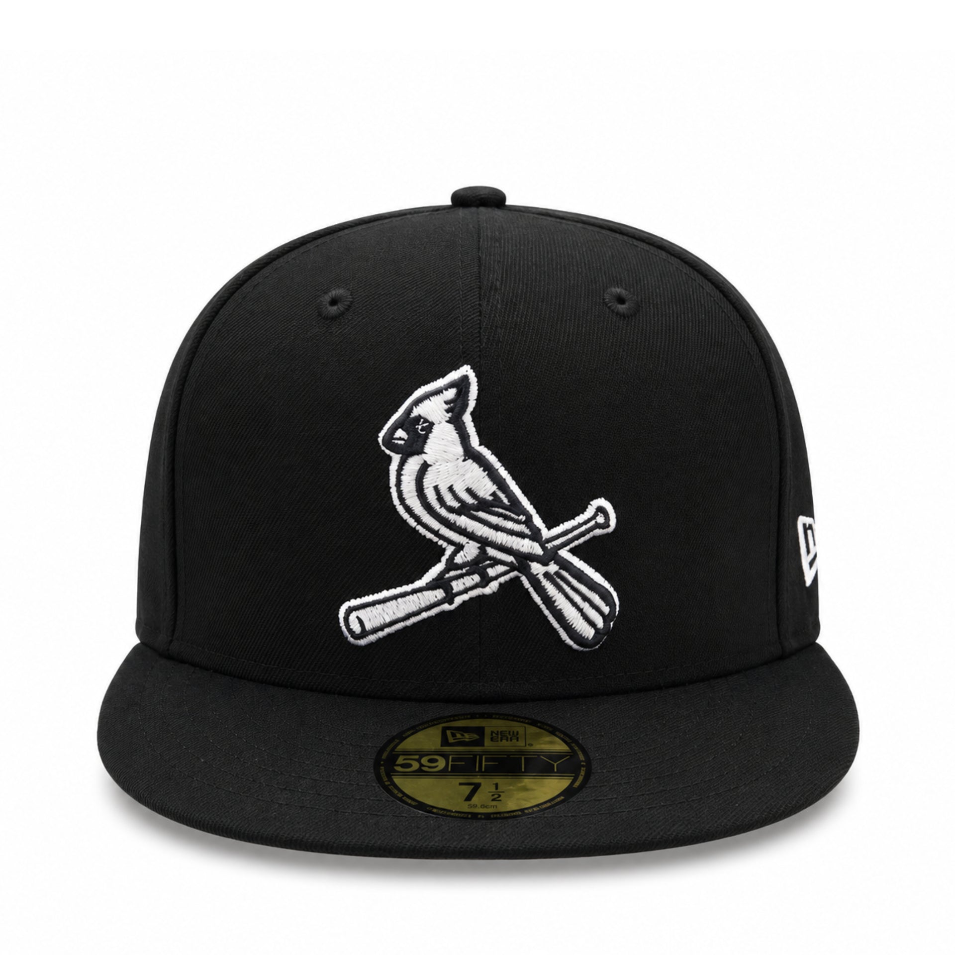 New Era St. Louis Cardinals 2006 World Series Black 59FIFTY Fitted Hat front view