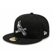 New Era St. Louis Cardinals 2006 World Series Black 59FIFTY Fitted Hat front left angle view