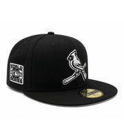 New Era St. Louis Cardinals 2006 World Series Black 59FIFTY Fitted Hat front angle view