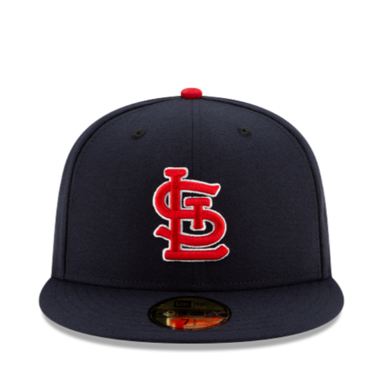 New Era St. Louis Cardinals Authentic Collection 59Fifty Fitted Hat front view