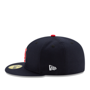 New Era St. Louis Cardinals Authentic Collection 59Fifty Fitted Hat left side view