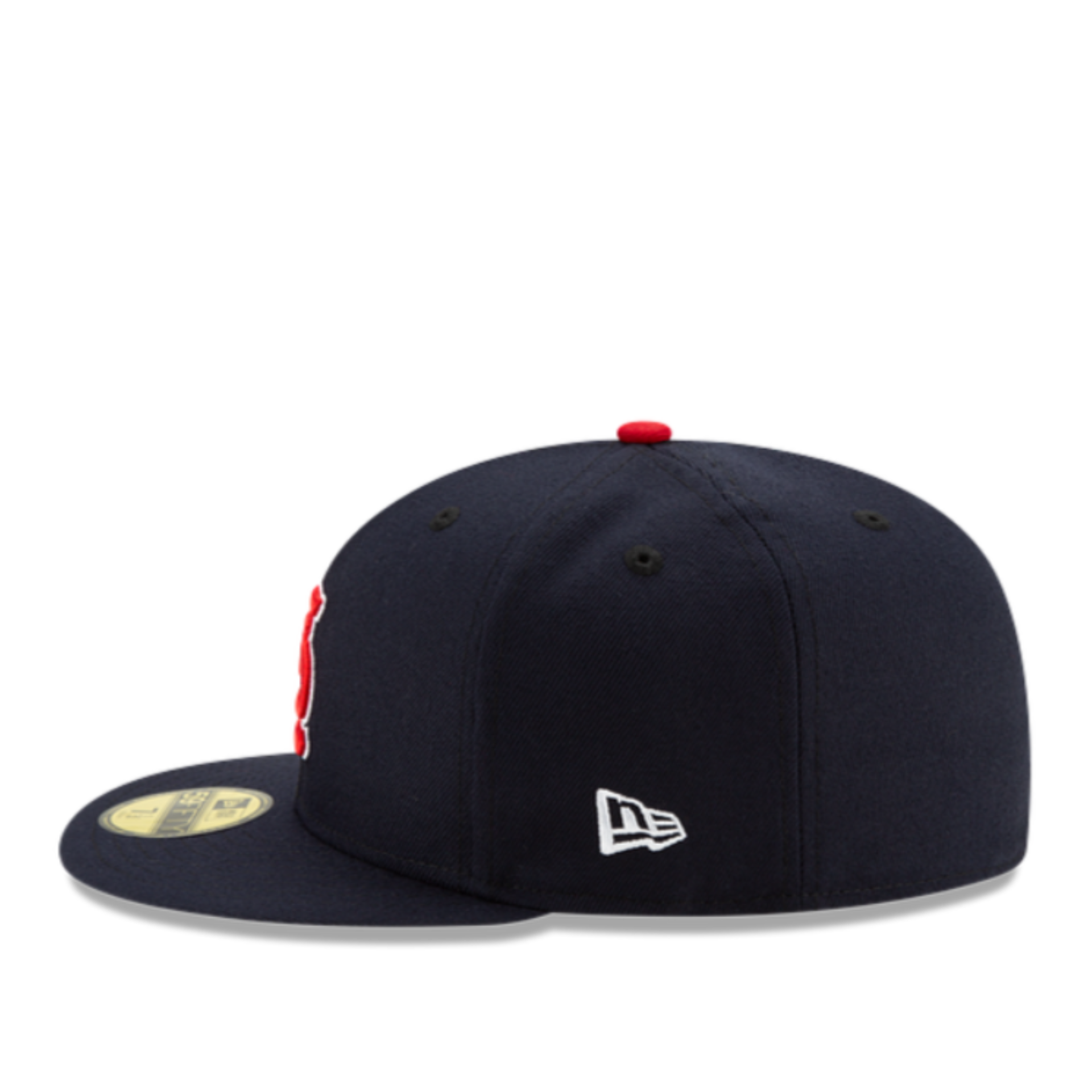 New Era St. Louis Cardinals Authentic Collection 59Fifty Fitted Hat left side view