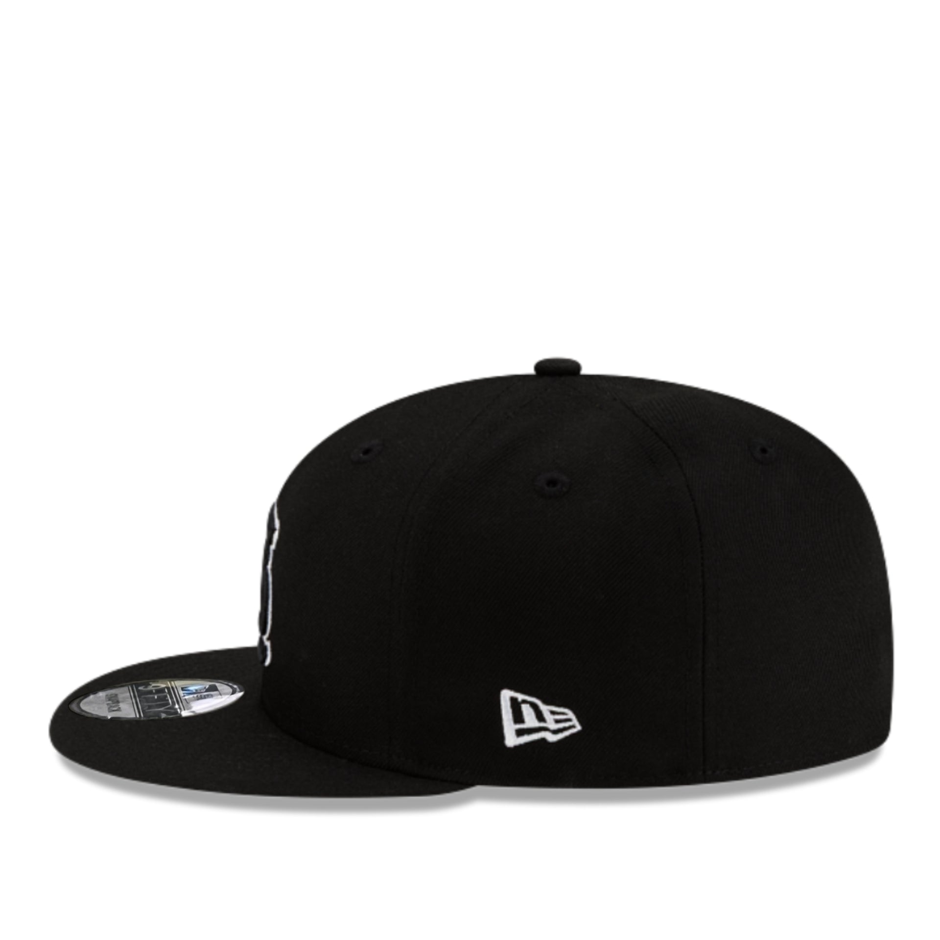 New Era St. Louis Cardinals Black White Outline 9FIFTY Snapback left side view