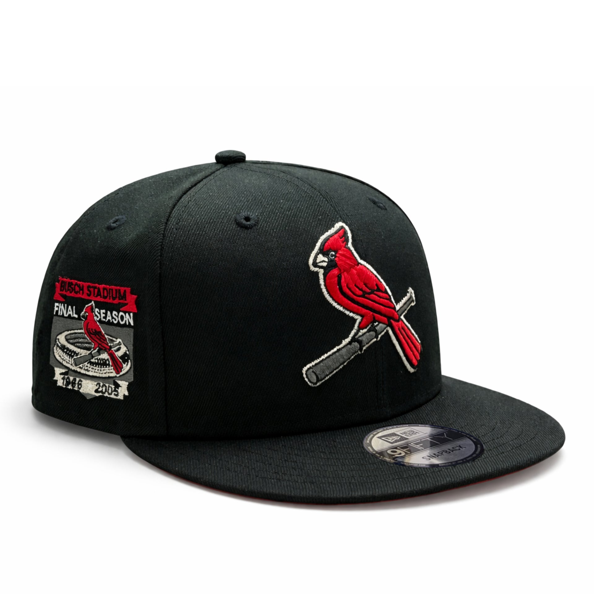 New Era St. Louis Cardinals Busch Stadium 9FIFTY Snapback – Black Cooperstown Hat