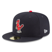 New Era St. Louis Cardinals Cooperstown 1950 59FIFTY Fitted Hat front angle view