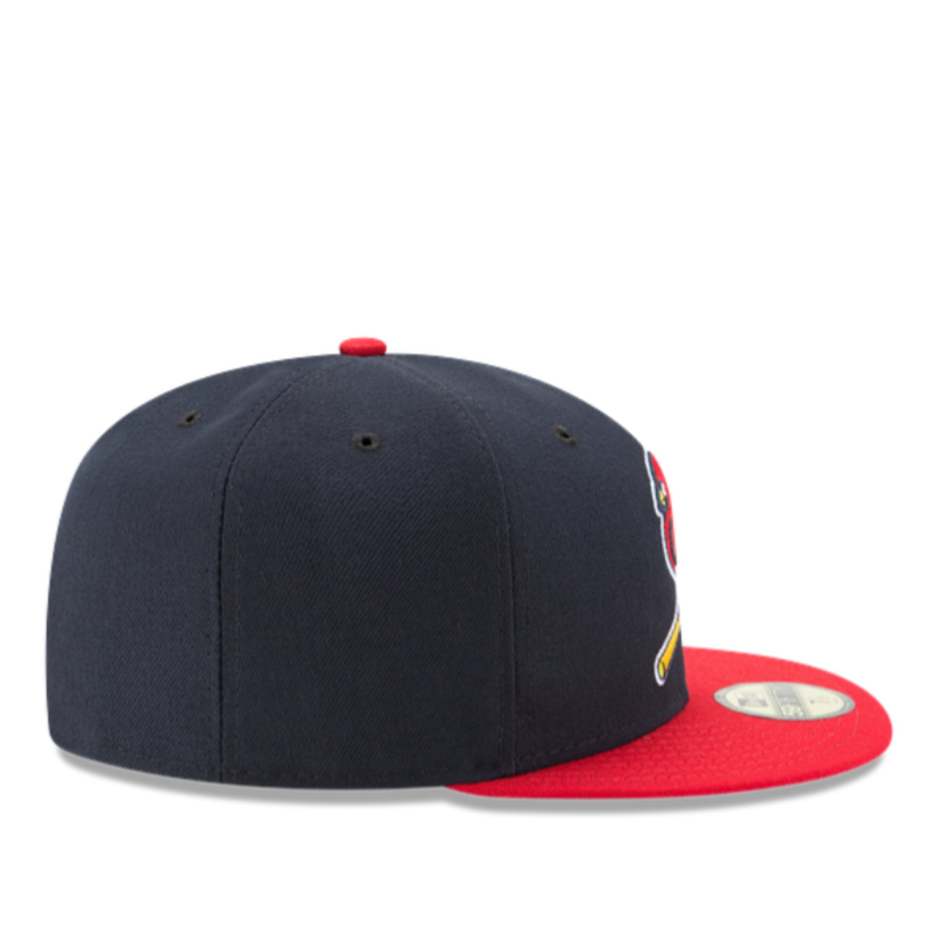New Era St. Louis Cardinals Bird Cooperstown Navy Red 59FIFTY Fitted Hat right side view