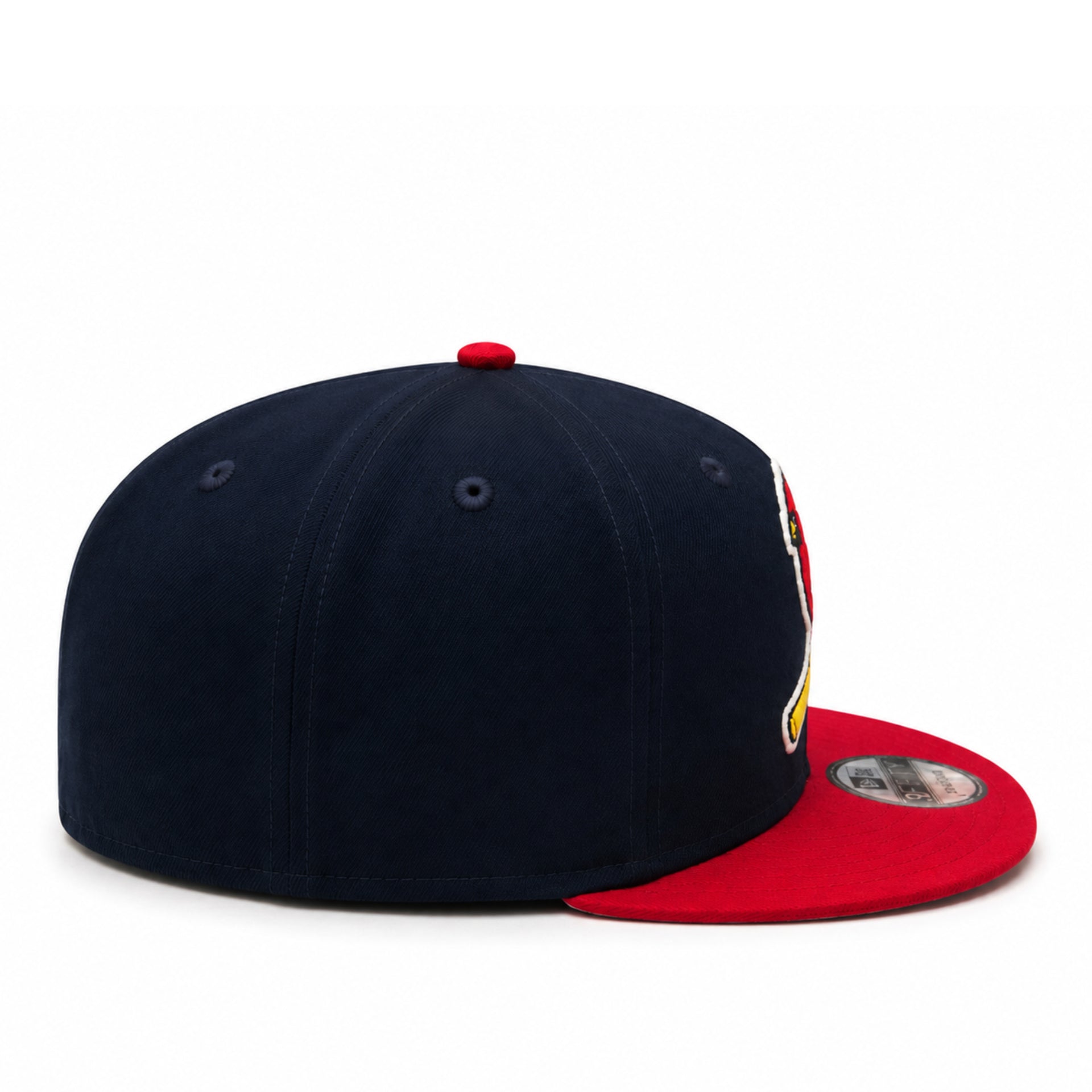 New Era St. Louis Cardinals Navy/Red 9FIFTY Snapback Hat right side view