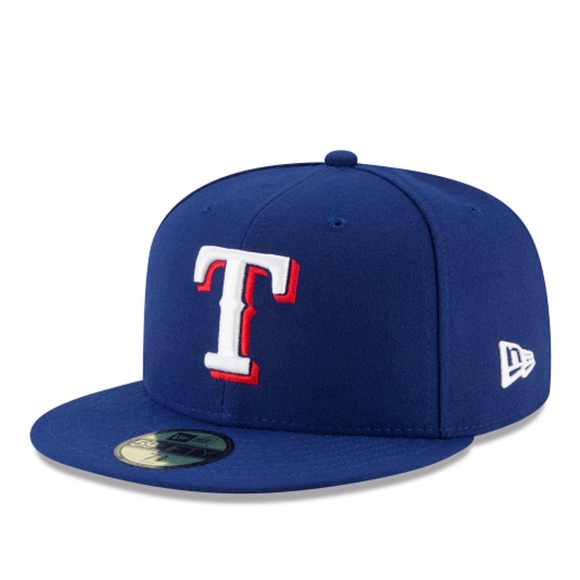 New Era Texas Rangers Authentic Collection 59FIFTY Fitted Hat - Royal Blue front left view