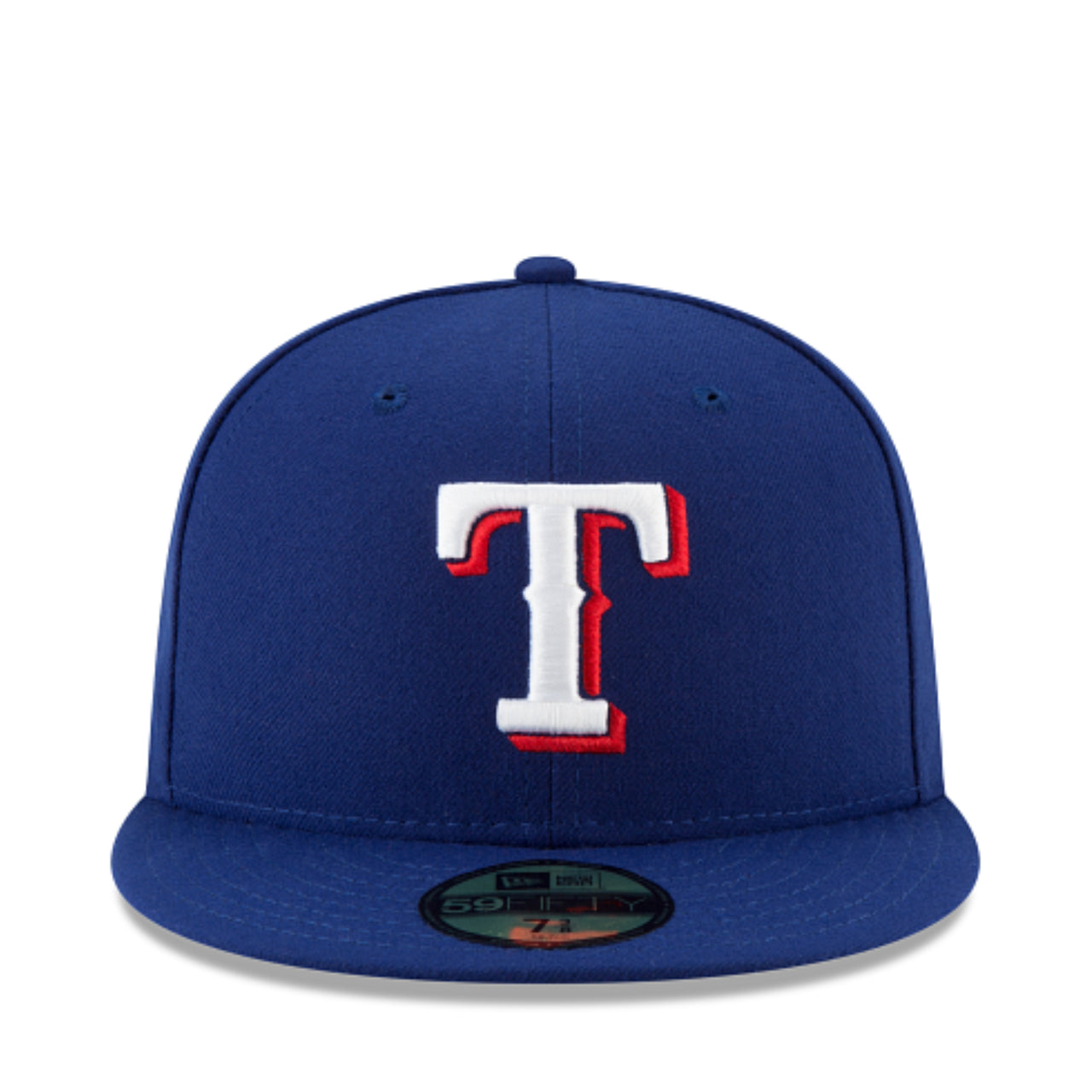 New Era Texas Rangers Authentic Collection 59FIFTY Fitted Hat - Royal Blue front view 