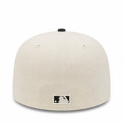 New Era Toronto Blue Jays Chrome Black 2 Tone 59Fifty Fitted Hat back view