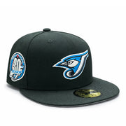 New Era Toronto Blue Jays Cooperstown 30th Anniversary Black 59FIFTY Fitted Hat