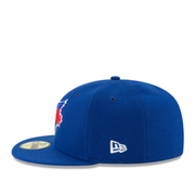 New Era Toronto Blue Jays 59FIFTY Fitted Cap Royal Blue left side view
