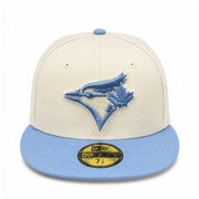 New Era Toronto Blue Jays Stone/Light Blue 59Fifty Fitted Hat front view