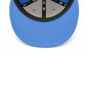 New Era UCLA Bruins Sky Blue 59FIFTY Fitted Hat blue under visor view