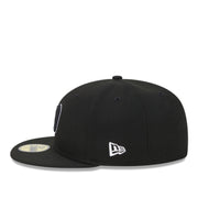 New Era Washington Nationals World Series 2019 Black 59FIFTY Fitted Hat left side view