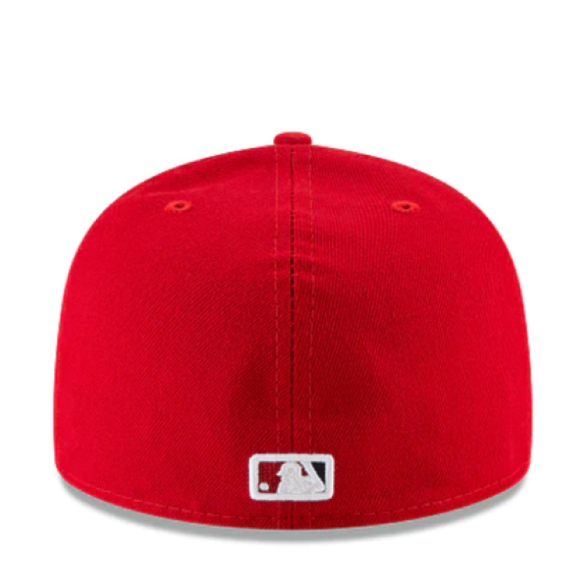 New Era Washington Nationals Authentic Collection 59FIFTY Fitted Hat Red back view