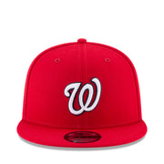 New Era Washington Nationals Red 9FIFTY Snapback front view