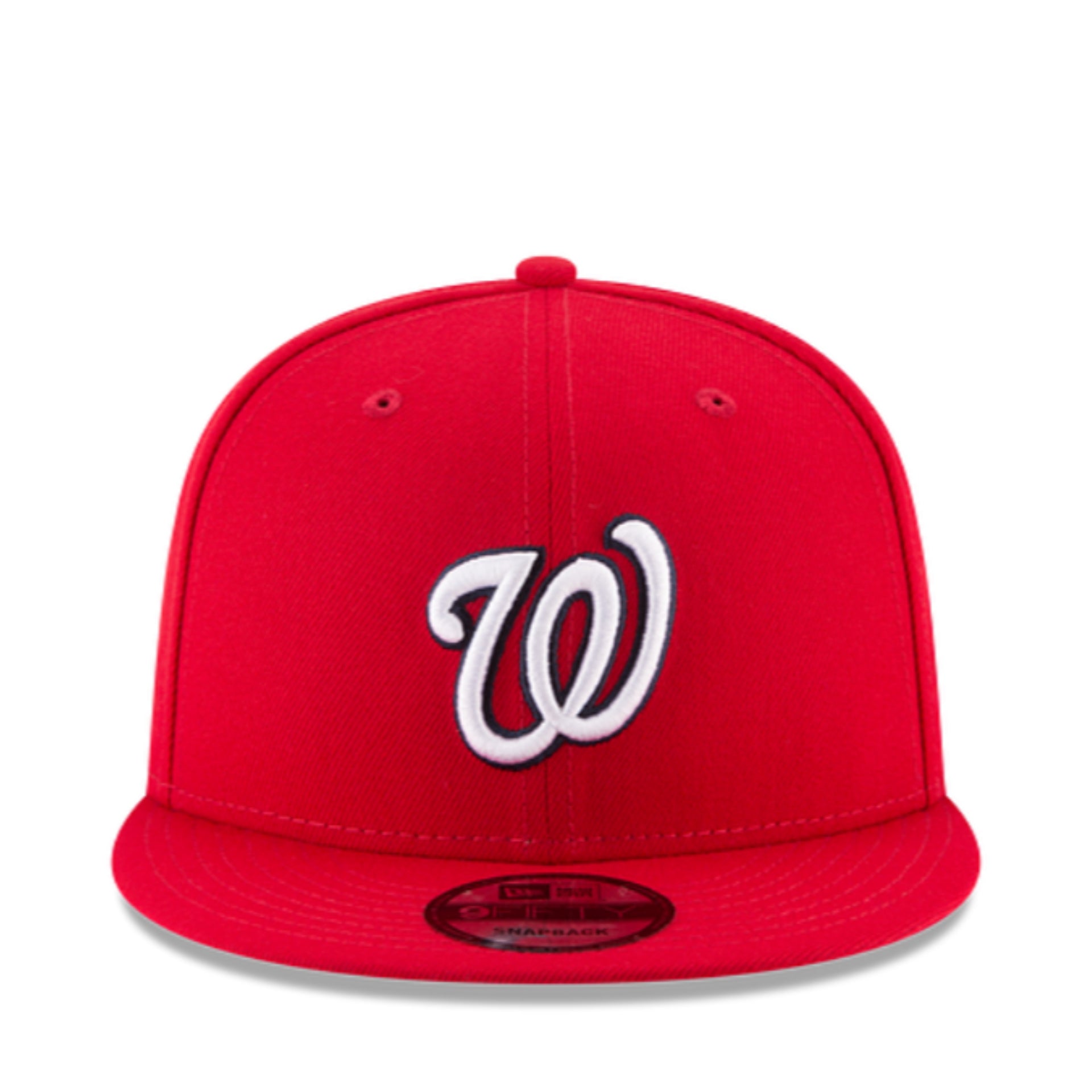 New Era Washington Nationals Red 9FIFTY Snapback front view