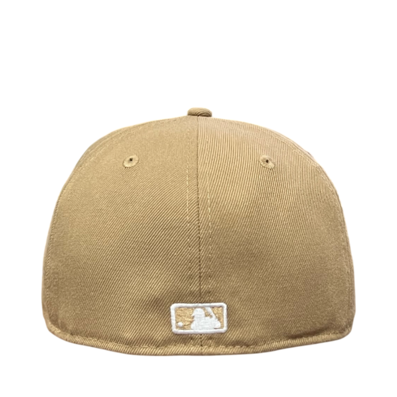 Back view of New Era New York Yankees Khaki 59FIFTY Fitted Hat