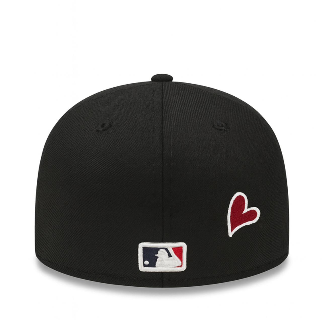 back view of New Era New York Yankees Rose Thorn Black 59FIFTY Fitted Hat