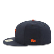 New Era Detroit Tigers Authentic Collection YOUTH 59FIFTY Fitted Hat left side view
