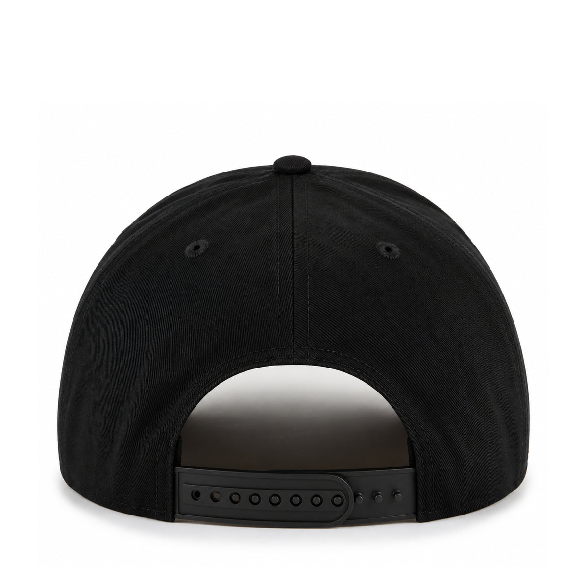 '47 Brand New York Yankees Black White Hitch Snapback Hat back view