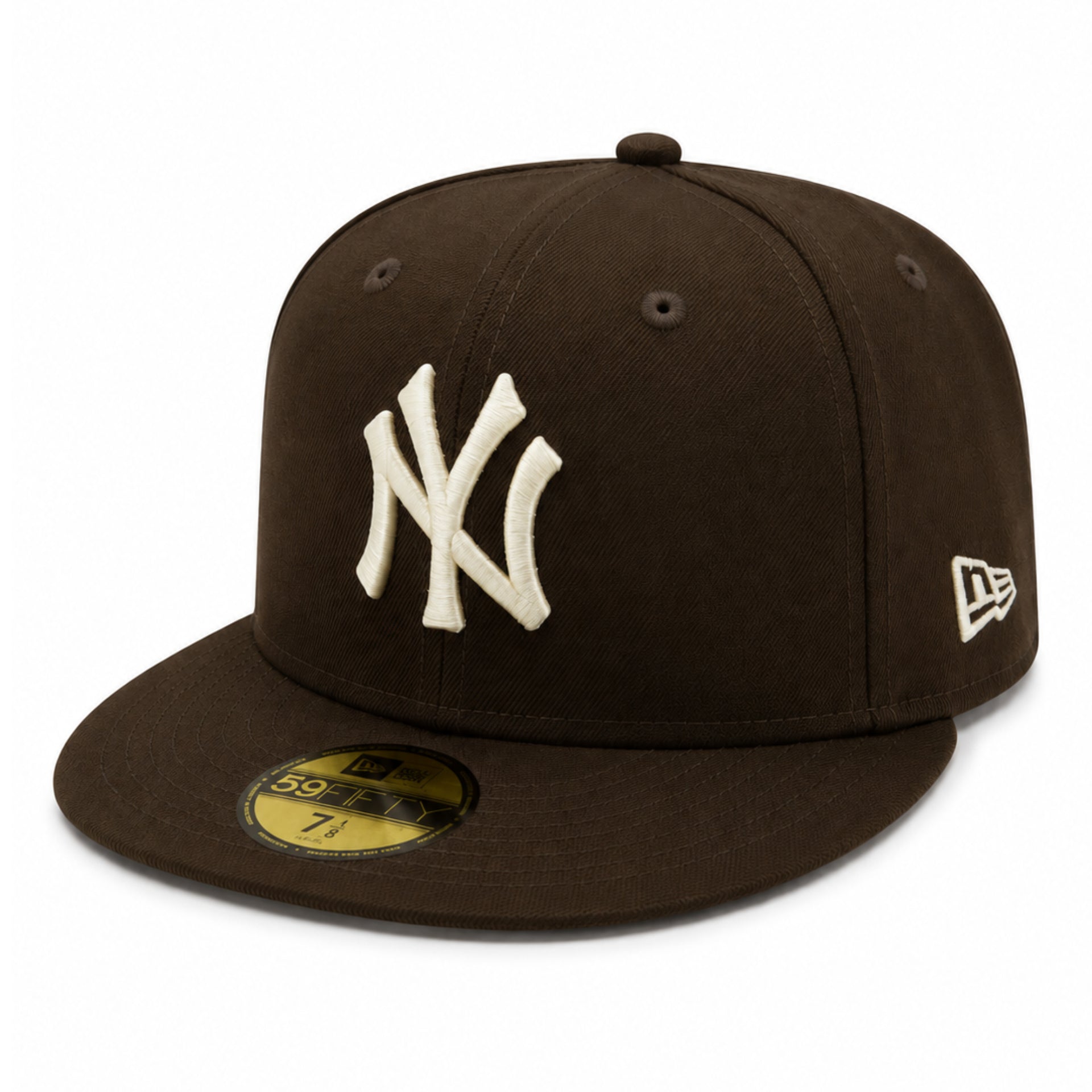 New Era New York Yankees Brown 59FIFTY Fitted Hat angle view
