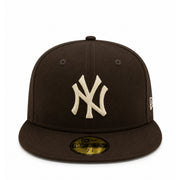 New Era New York Yankees Brown 59FIFTY Fitted Hat front view