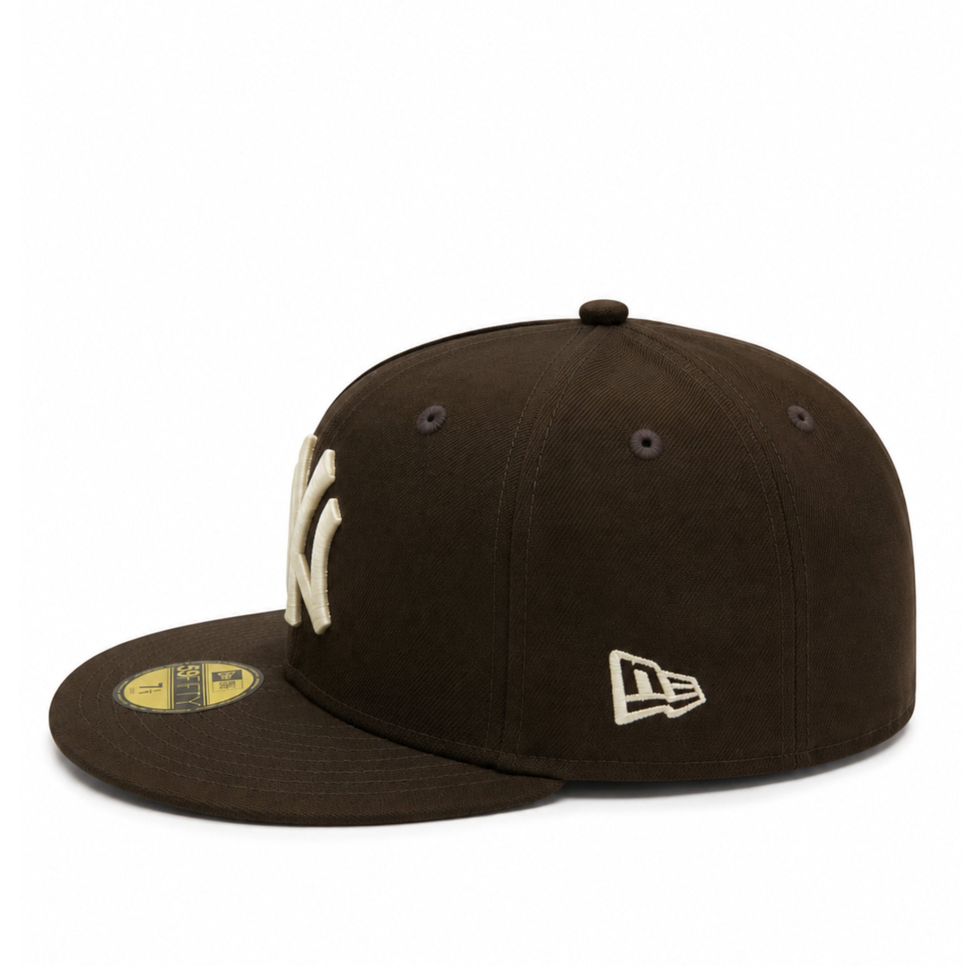 New Era New York Yankees Brown 59FIFTY Fitted Hat left side view